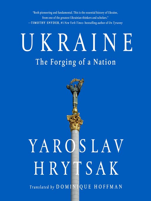 Title details for Ukraine by Yaroslav Hrytsak - Available